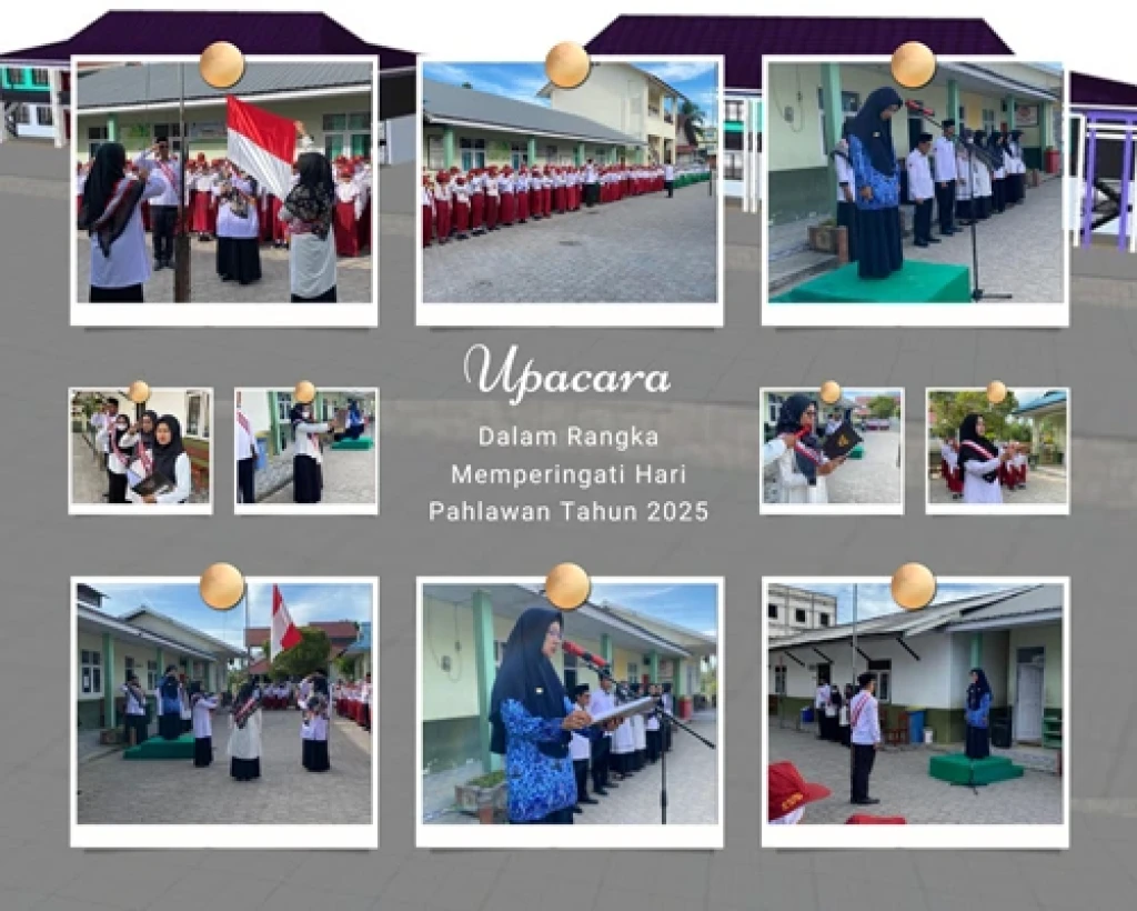 Keluarga Besar MIS Darul Ulum Melaksanakan Upacara Dalam Rangka Memperingati Hari Pahlawan Nasional 10 November Tahun 2025