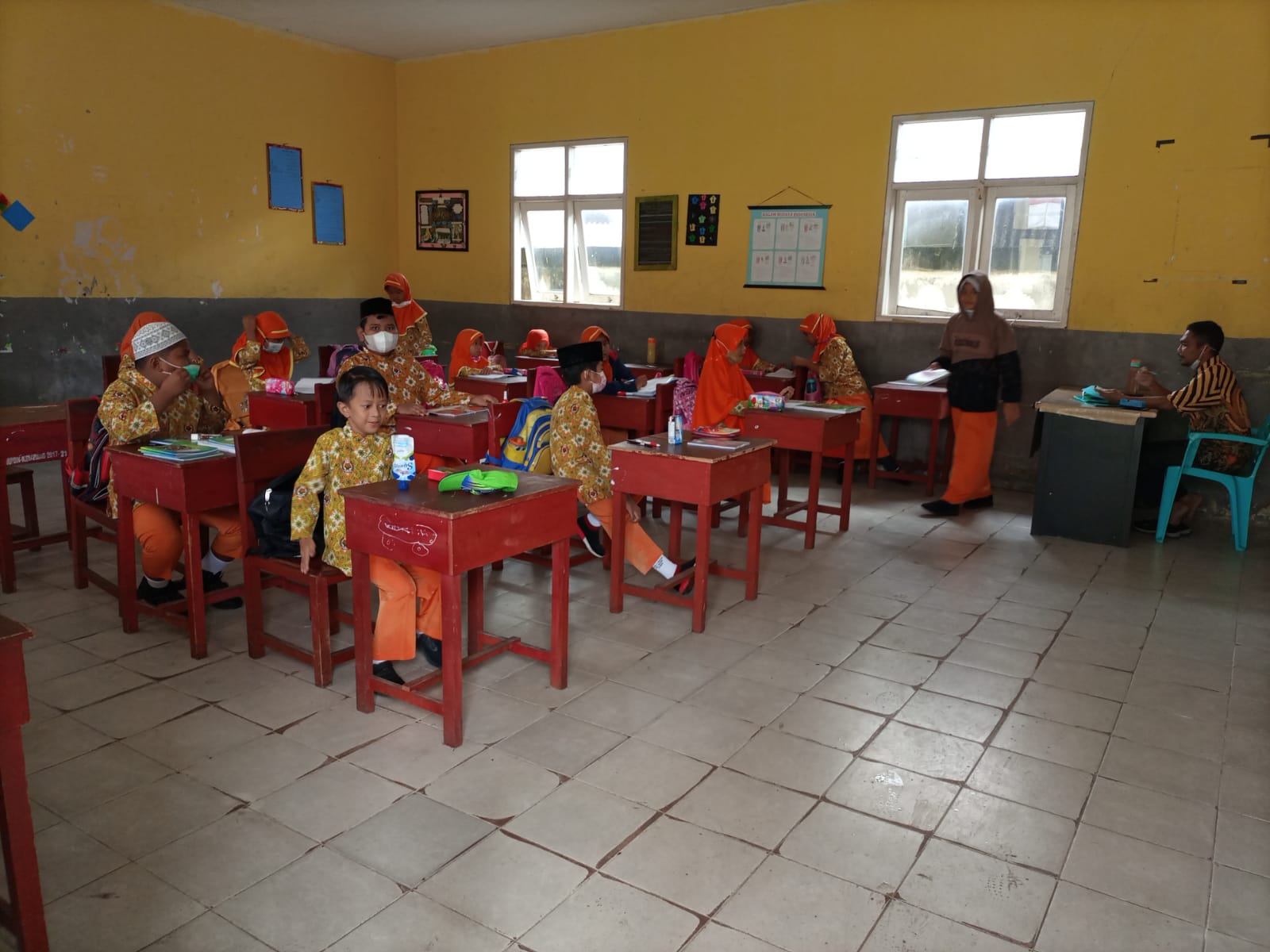 Gedung Ruang Kelas Belajar