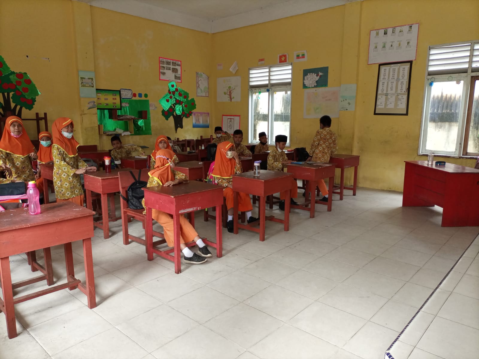 Gedung Ruang Kelas Belajar